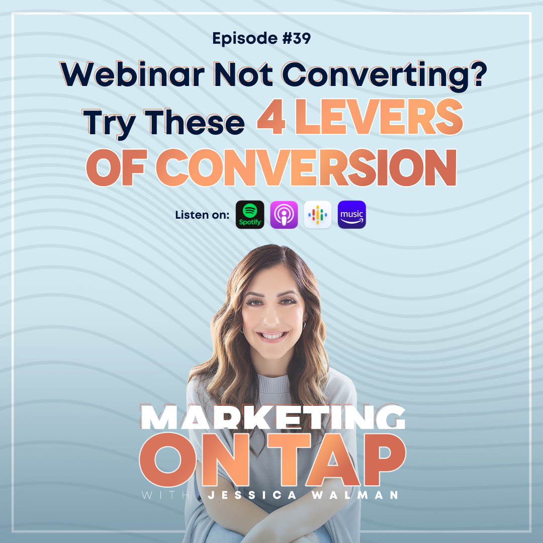 Webinar Not Converting? Try These 4 Levers of Conversion